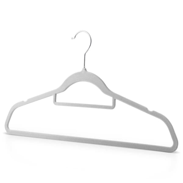 Velour vaateripustimet 20 kpl MS-859 Massido