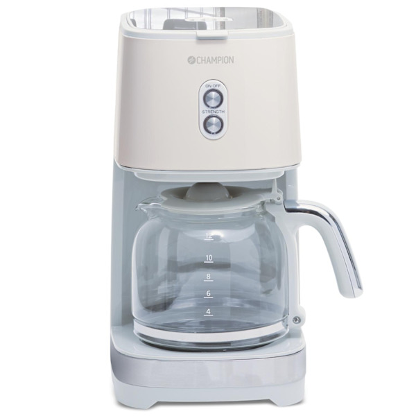 Kaffemaskine 12-kopper/1,5 L KB610 Creme White Series