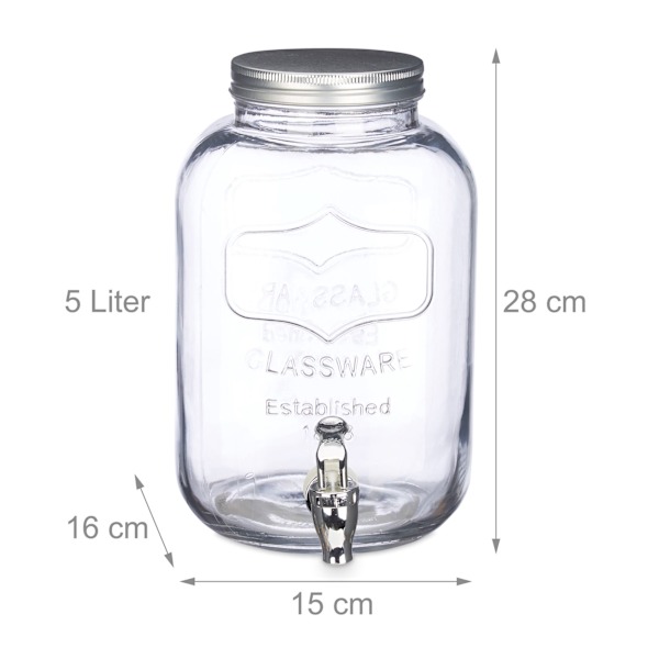 Dryckesbehållare 5 l