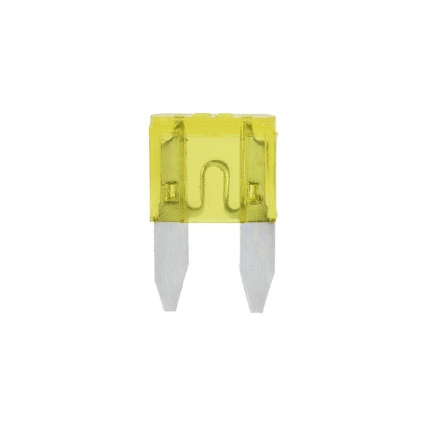 Teräsulakkeet mini 20A keltainen