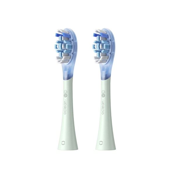 OCLEAN Børstehoved Ultra Clean 2 Pack Grøn