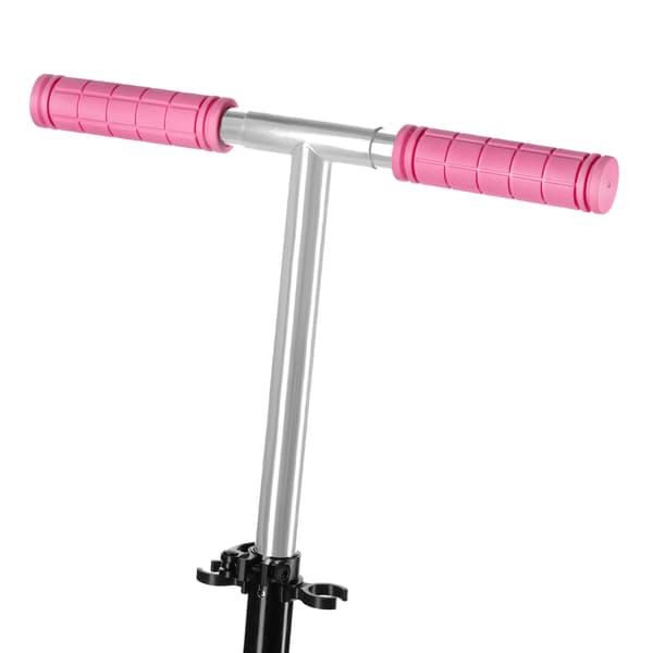 Pink scooter til børn – let, foldbart design