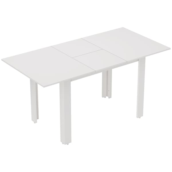 Utdragbart matbord, Högglans, Säten 4-6, MDF