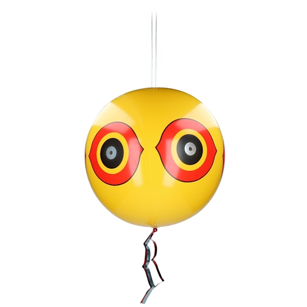Knock Pest Scare ballon Gul