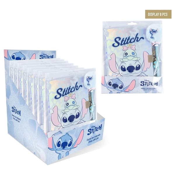 Disney Stitch Diary + kuglepen
