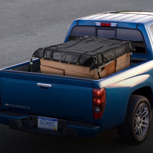 Lastnet til lastbillad 72 x 57 tommer, 700 lb, 4 stropper
