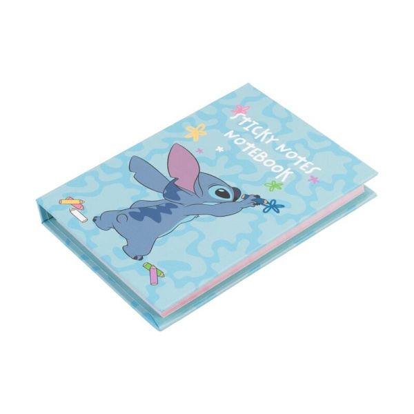 Stitch Sticky Notes-notesbog, 100 ark, sødt design