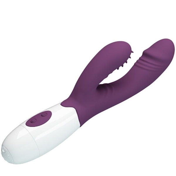 Pretty Love - Butterfly Kiss Rabbit Vibrator & G-Spot Stimulator Lilla