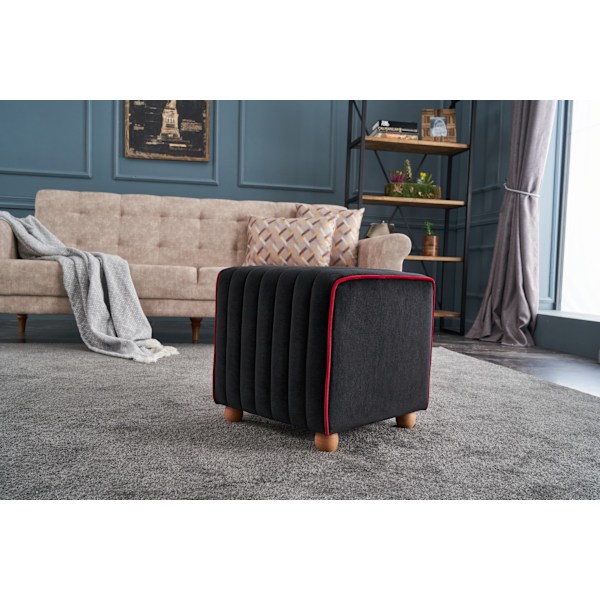 Pouffe Mona Puf - musta