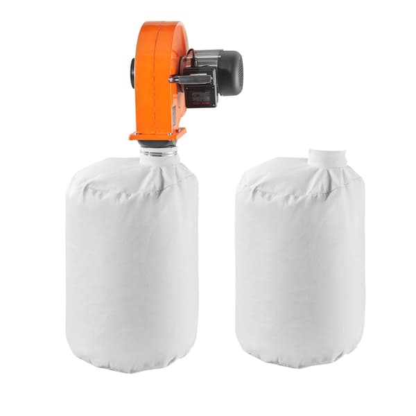 Väggmonterad dammuppsamlare, 1 hk 560 CFM, 2,5 mikron