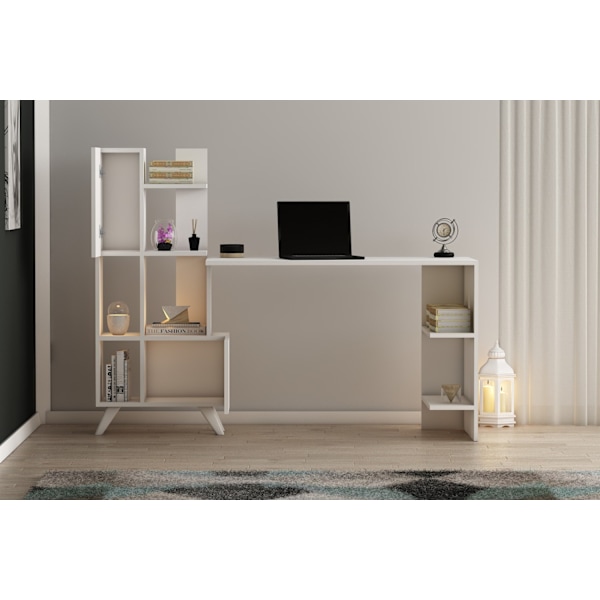 Studiebord Alis - Hvid