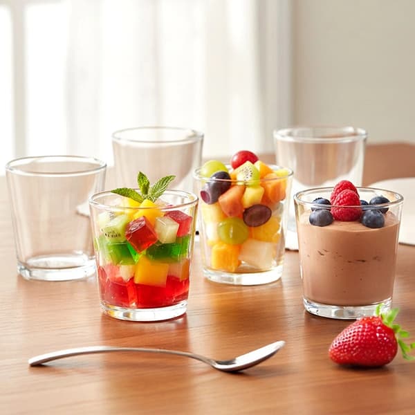 Dessertglassæt, 180 ml, 6 dele
