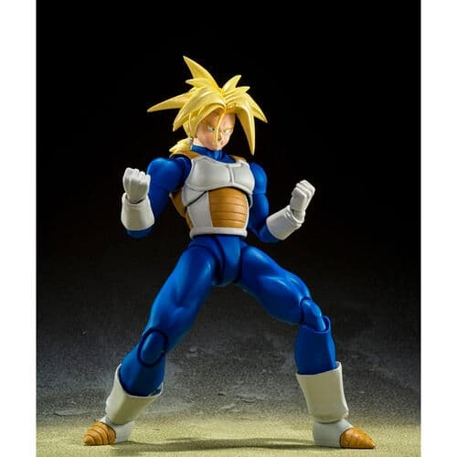 Super Saiyan Trunks S.H. Figuarts figur, 14 cm samlarobjekt