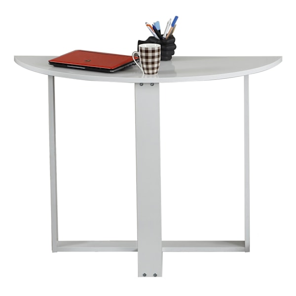 Study Desk Middle - Kiiltävä valkoinen