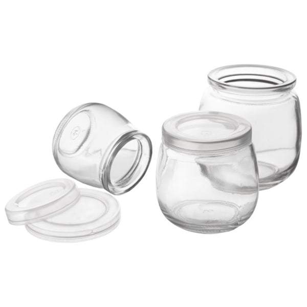 Låg til yoghurtkrukke 5,5 cm 12 stk.