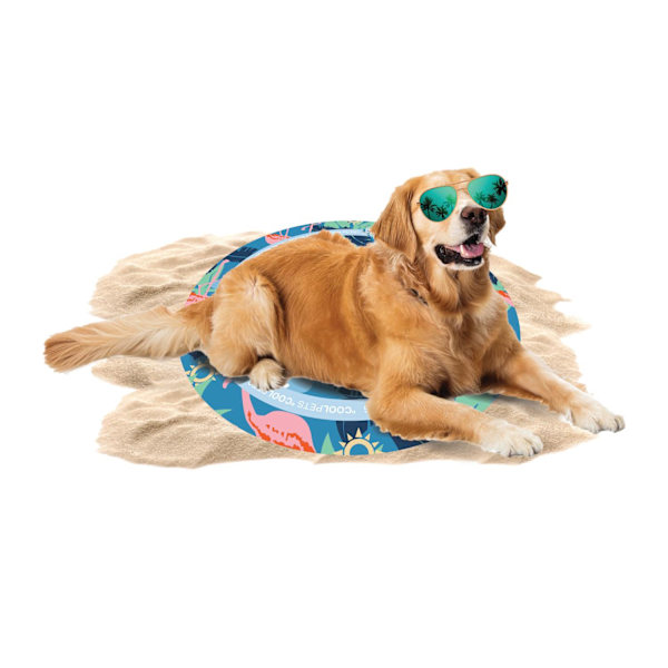 CoolPets Tropical Premium kølemåtte Flamingo