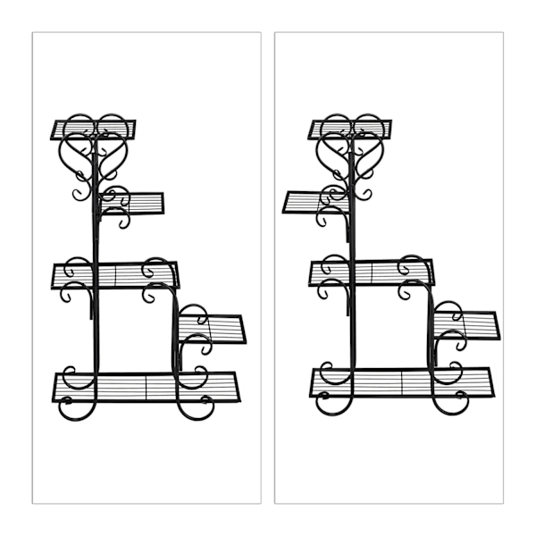 Växthylla vintage design 5 hyllplan