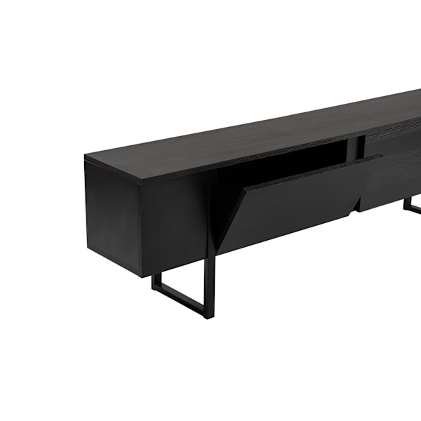 TV Stand Serenity - Træ Sort, Sort