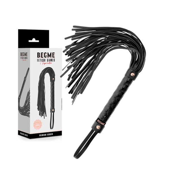 Begme - Black Edition Vegan Læder Flogger