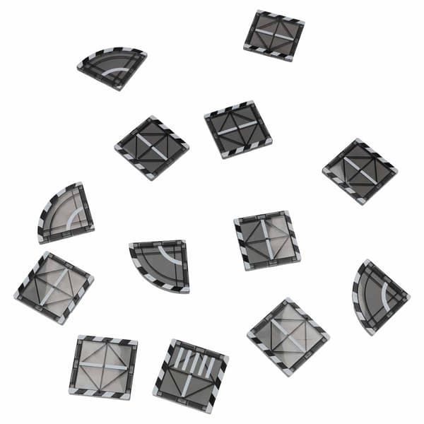 3D magnetiske byggeklodser brandbilsæt, 48 dele