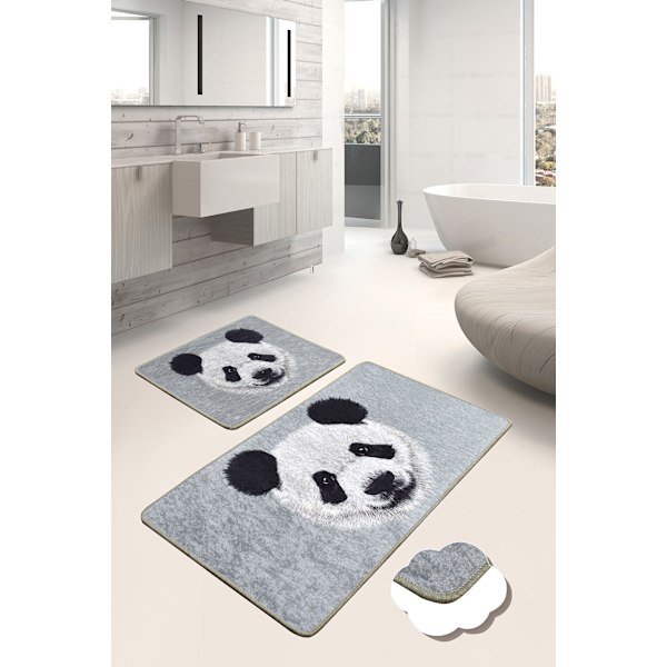 Bathmat Set (2 kpl) Huge Panda Djt