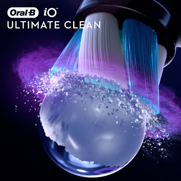 Børstehoved iO Ultimate Clean Black 4 stk