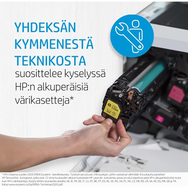 HP 126A - laser tonerpatron, sort