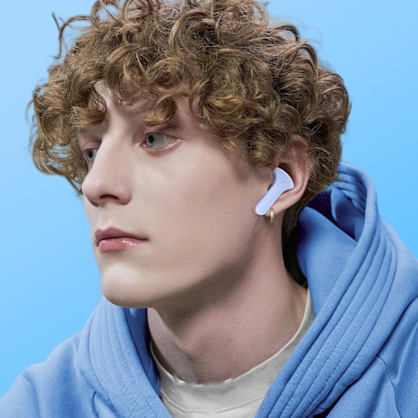 TWS Bluetooth in-ear langattomat kuulokkeet, vaaleansininen