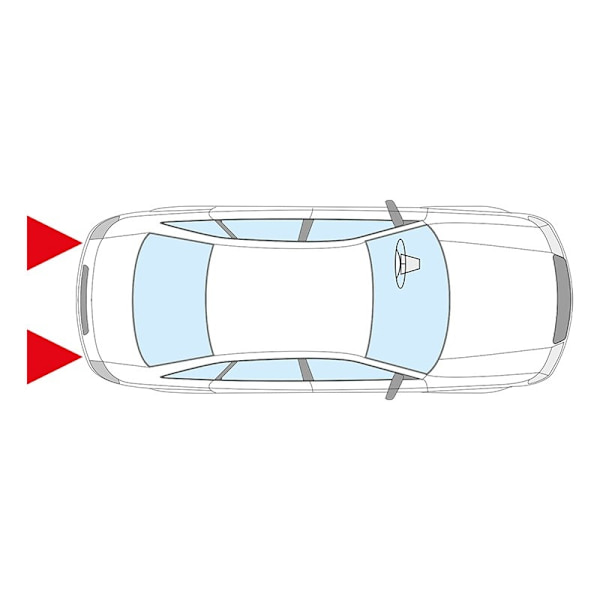 Auton polttimo 12V 10W BA15s 2 kpl läpipainopakkauksessa