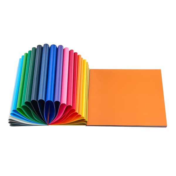 Varmeoverføringsvinylark, 50 stk., 12x12, assorterede blanke