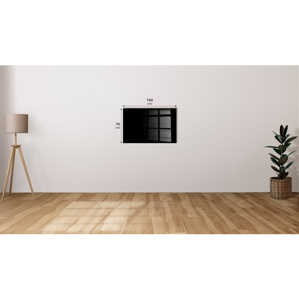 Dekorativt hærdet glasmaleri UV-009 - 70 x 100