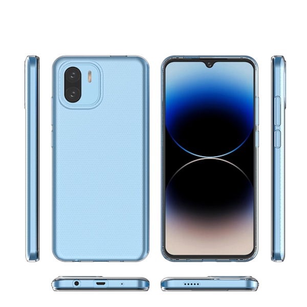 Ultratunnt skalskydd 0,5 mm för Xiaomi Redmi A2 / Redmi A1 Ultra Clear Transparent