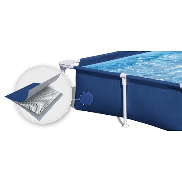 Rektangulär ram pool 221x150x43 cm Bestway 56401N