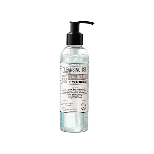 Ecooking, Ecooking, Glycerin, Cleansing and Hydrating, Cleansing Gel, For Face, 200 ml