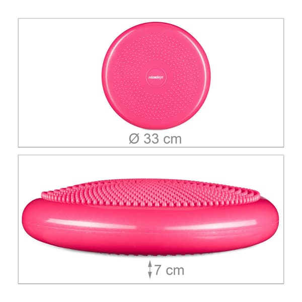 Balansdyna 33 cm med luftpump