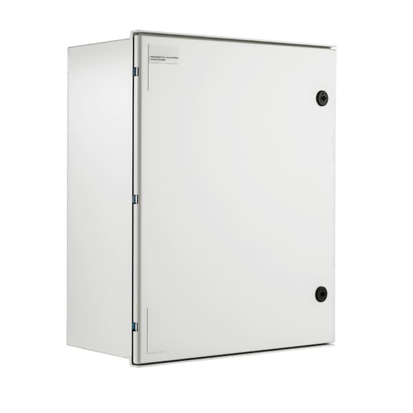 NEMA 4X Glasfiber Elkapsling 60x50x23cm Med Monteringsplatta
