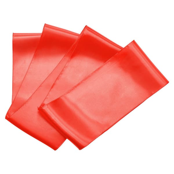 Satinstolsbågar, 100-pack, 18 x 273 cm, röda