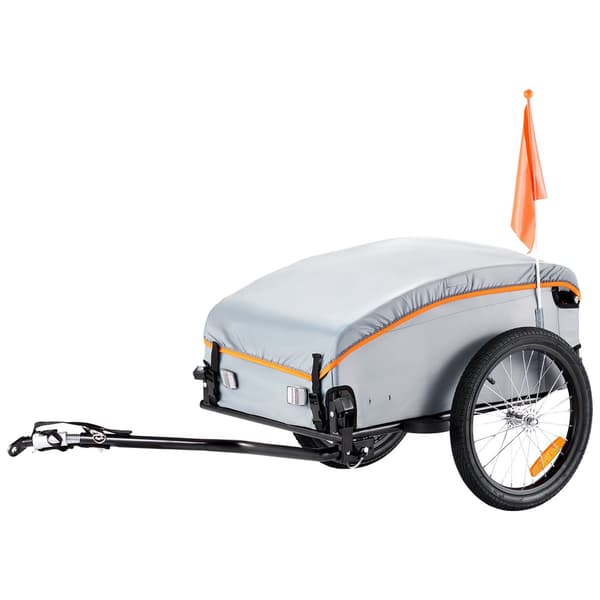 Cykeltrailer, 100 lb kapacitet, foldbar, universalanhængertræk