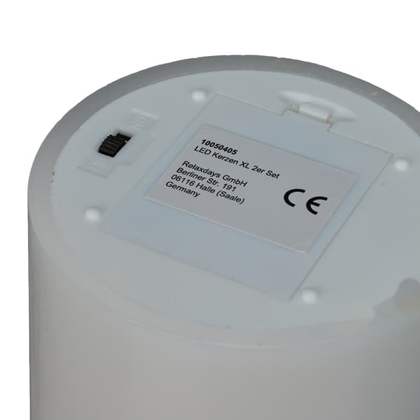 LED-ljus med timer och fjärrkontroll, set om 2