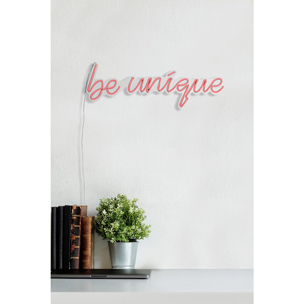 Dekorativ Plast Led-belysning Be Unique - Rosa