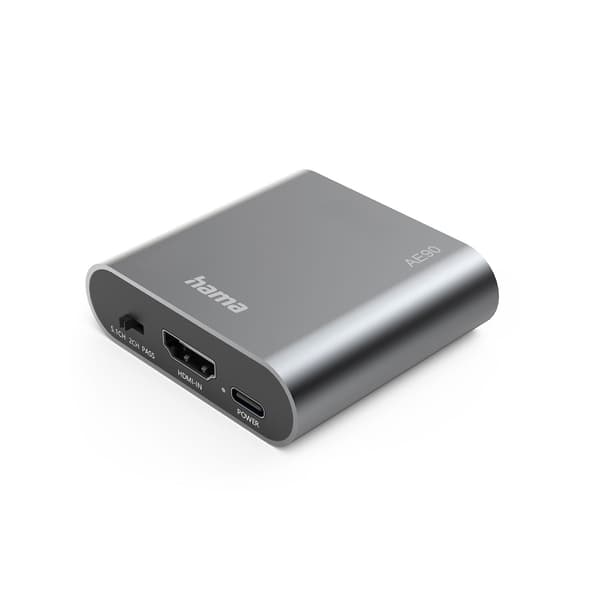 HDMI till ljudextraktor, 4K Ultra HD, USB-driven