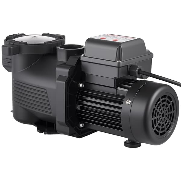 Poolpumpe 550W, 14.000 L/T, 24-timers timer, filterkurv
