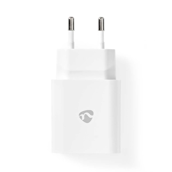 Väggladdare | 20 W | Snabbladdnings funktion | 1.67 A / 2.22 A / 3.0 A | Antal utgångar: 1 | USB-C™ | Lightning 8-Pin (Lös) Kabel | 1.00 m | Automatis