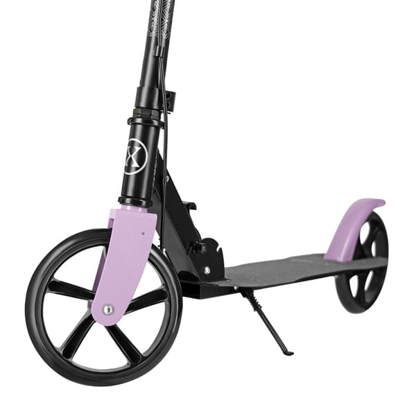 Pink børnescooter – justerbar i højden, let