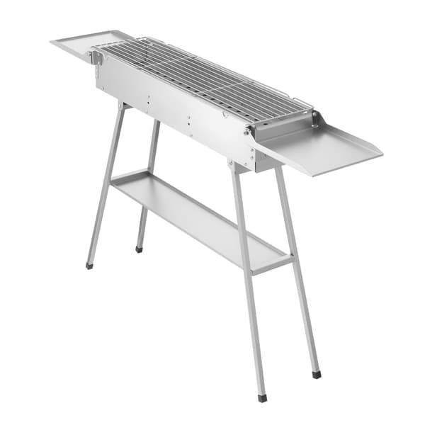 Hopfällbar kolgrill, 250 kvm, lyftbricka, bord