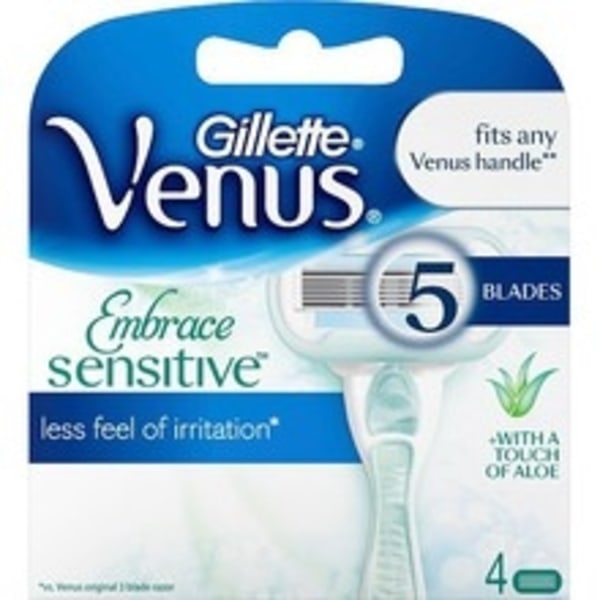 Gillette - Venus Embrace Sensitive - Spare head 4.0ks