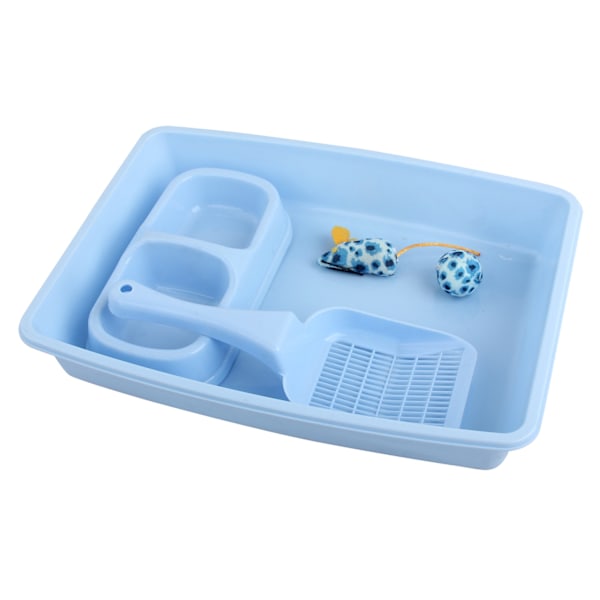 Pawise Kitty Starter Kit Blå