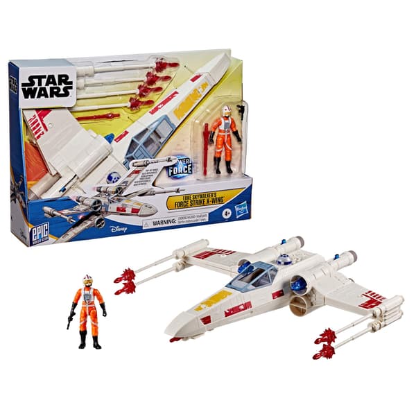 Star Wars X-Wing lekset med Luke Skywalker-figur