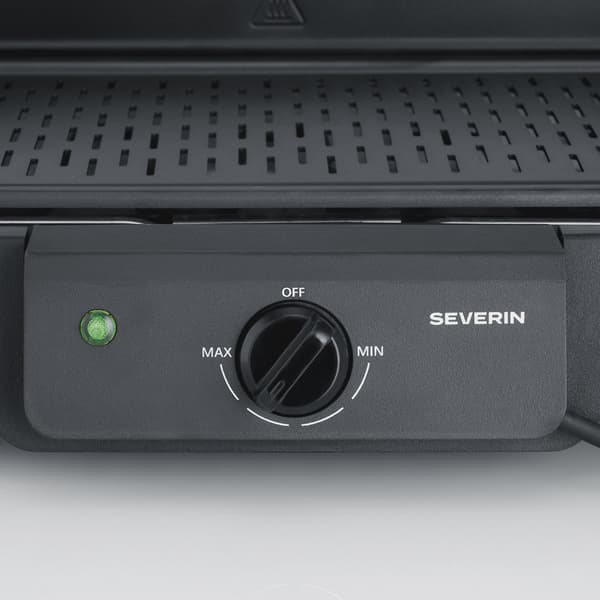 Elektrisk bordgrill med stativ og grillplade, 2000W