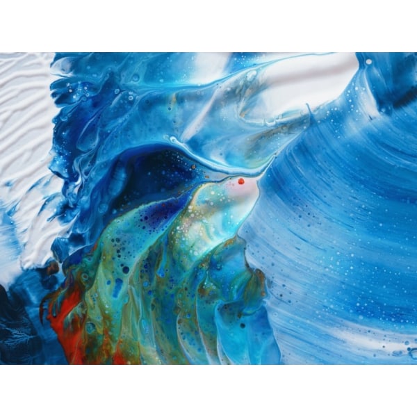 Flying Into The Waves - 70x100 cm